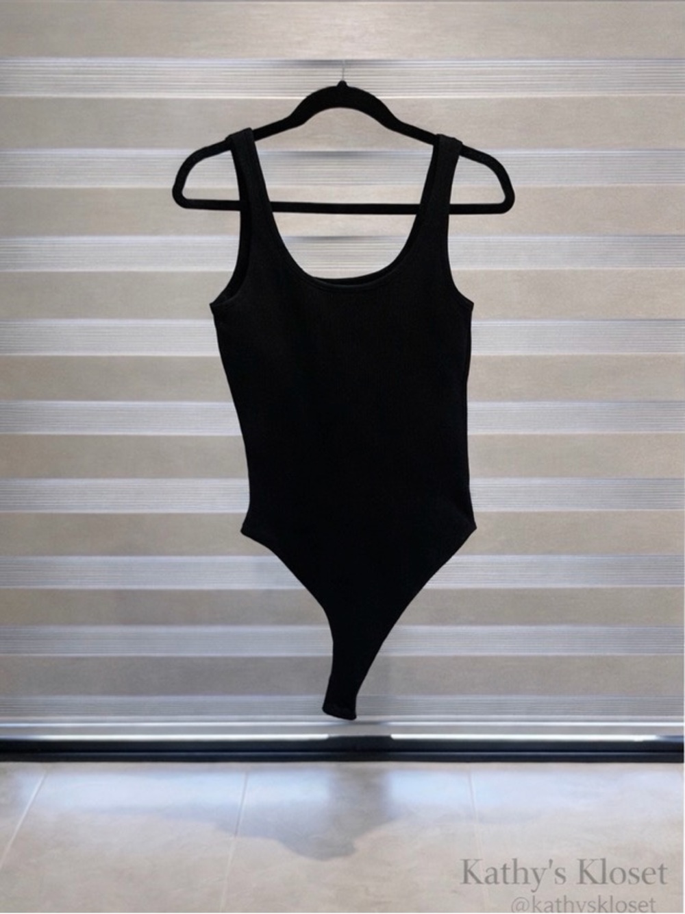 Ribbed One-Piece Bodysuit